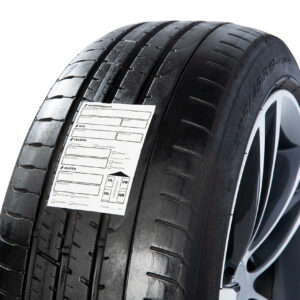 Tyre storage label