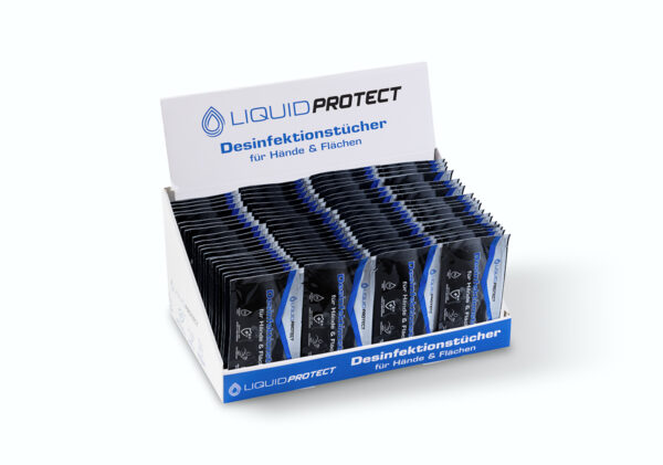 Liquid Protect – Softpack 1 – Disinfectant wipes